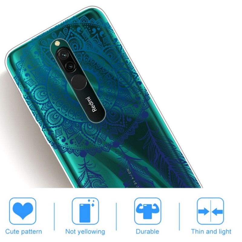 Kuori Xiaomi Redmi 8 Ainutlaatuinen Kukka Mandala Suojakuori