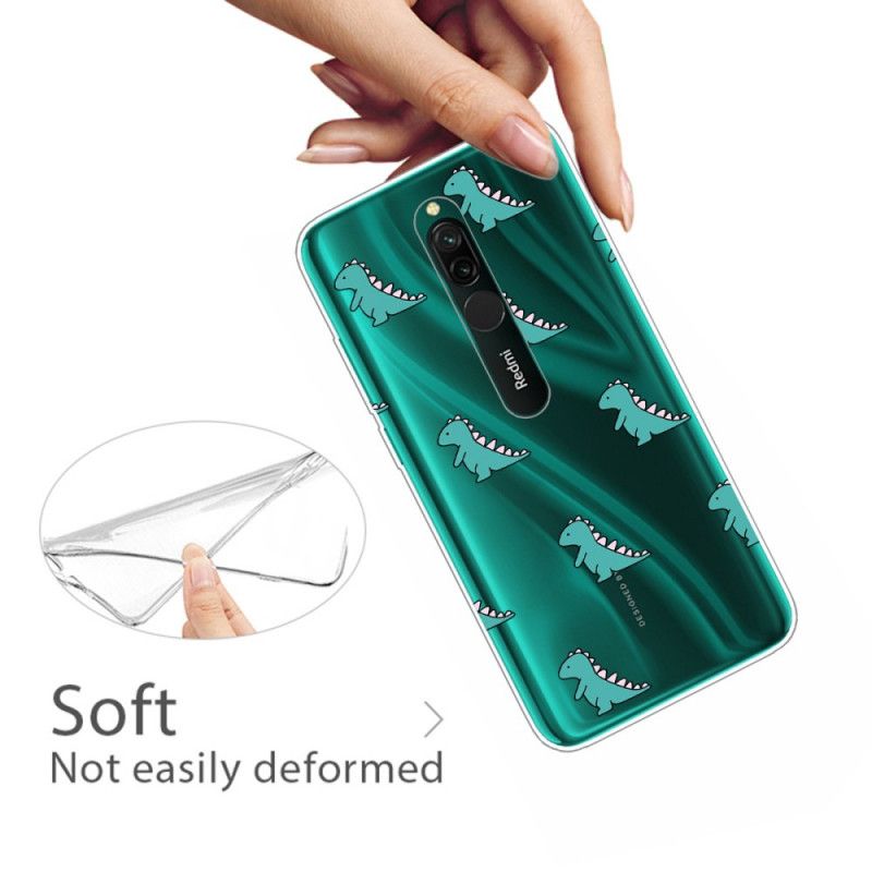 Kuori Xiaomi Redmi 8 Dinosaurukset