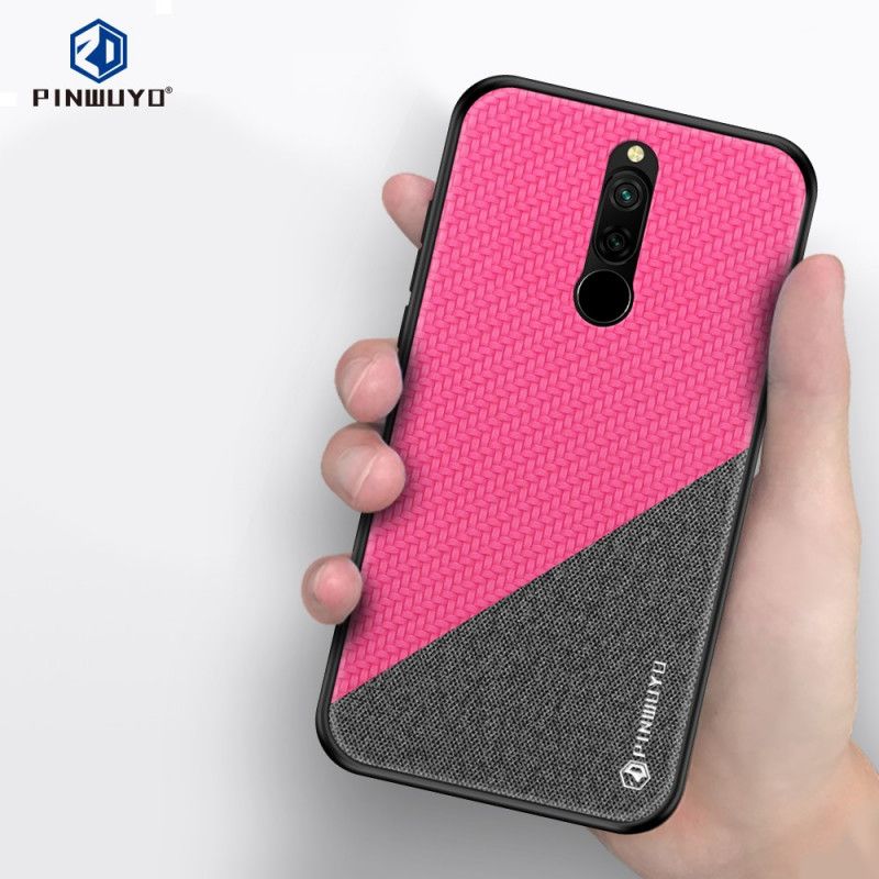 Kuori Xiaomi Redmi 8 Magenta Musta Pinwuyo Kunniasarja Suojakuori