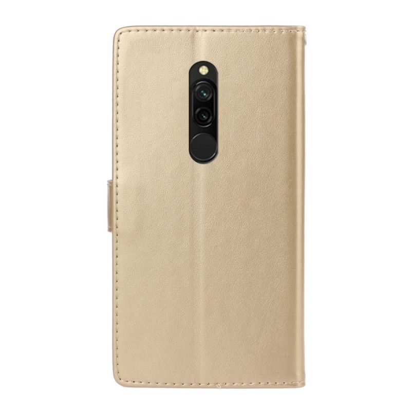 Suojakuori Xiaomi Redmi 8 Kultainen Kesäkukkia