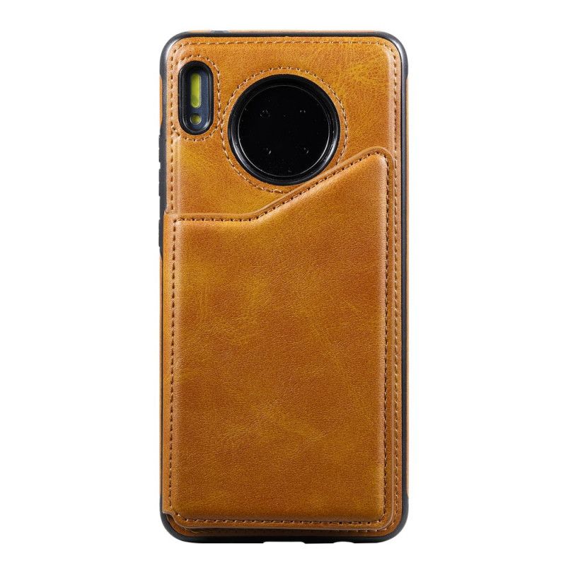 Case Kuoret Huawei Mate 30 Ruskea Puhelinkuoret Monitoimikorttikotelo