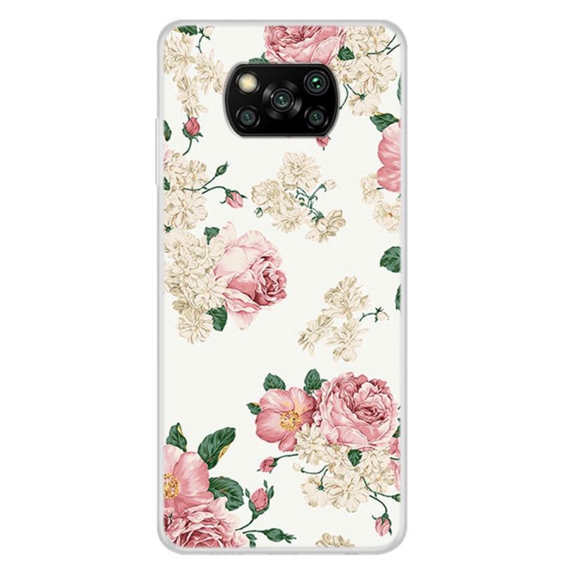 Case Kuoret Xiaomi Poco X3 Puhelinkuoret Vapauden Kukat