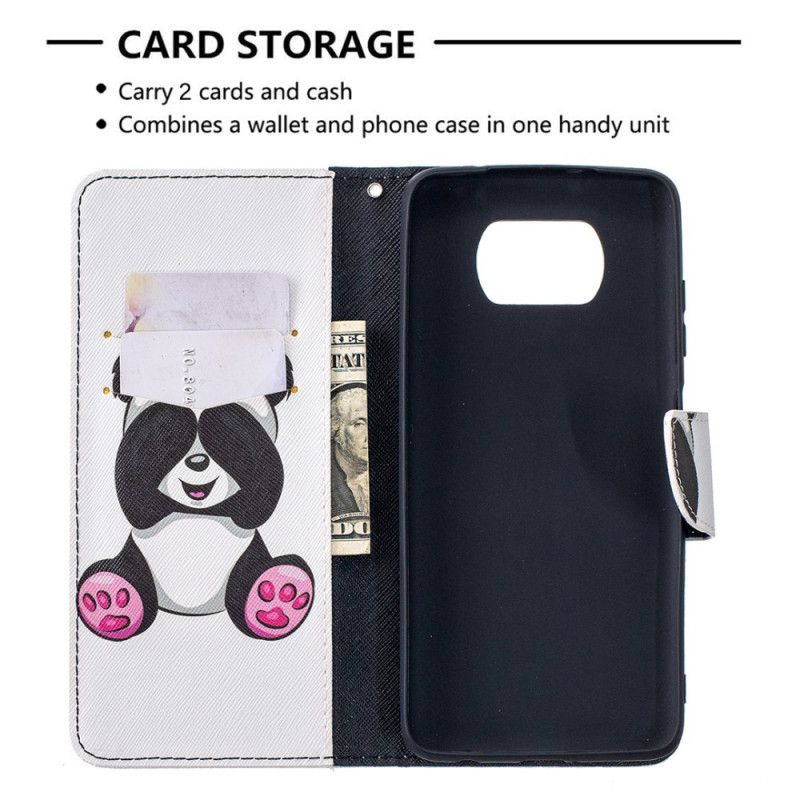 Kotelot Xiaomi Poco X3 Hauska Panda