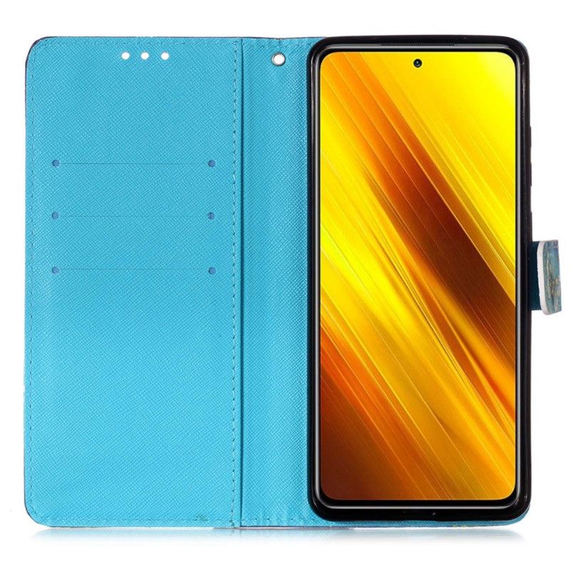 Kotelot Xiaomi Poco X3 Kultaiset Perhoset Suojakuori