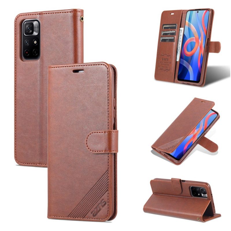 Flip Kotelot Xiaomi Redmi Note 11 / Poco M4 Pro 5g Azns Faux Leather