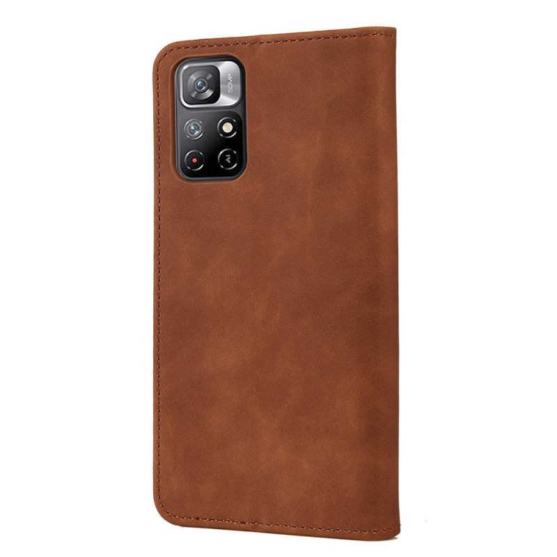 Flip Kotelot Xiaomi Redmi Note 11 / Poco M4 Pro 5g Bicolor Business Leather Effect