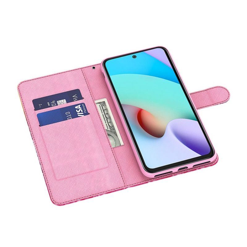 Flip Kotelot Xiaomi Redmi Note 11 / Poco M4 Pro 5g Blue Butterflies Suojakuori