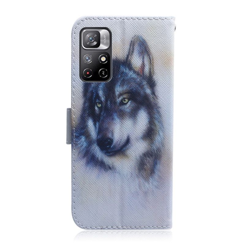 Flip Kotelot Xiaomi Redmi Note 11 / Poco M4 Pro 5g Canine Look