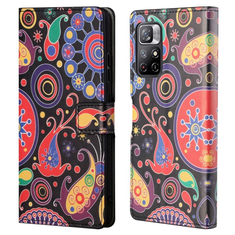 Flip Kotelot Xiaomi Redmi Note 11 / Poco M4 Pro 5g Design Galaxy