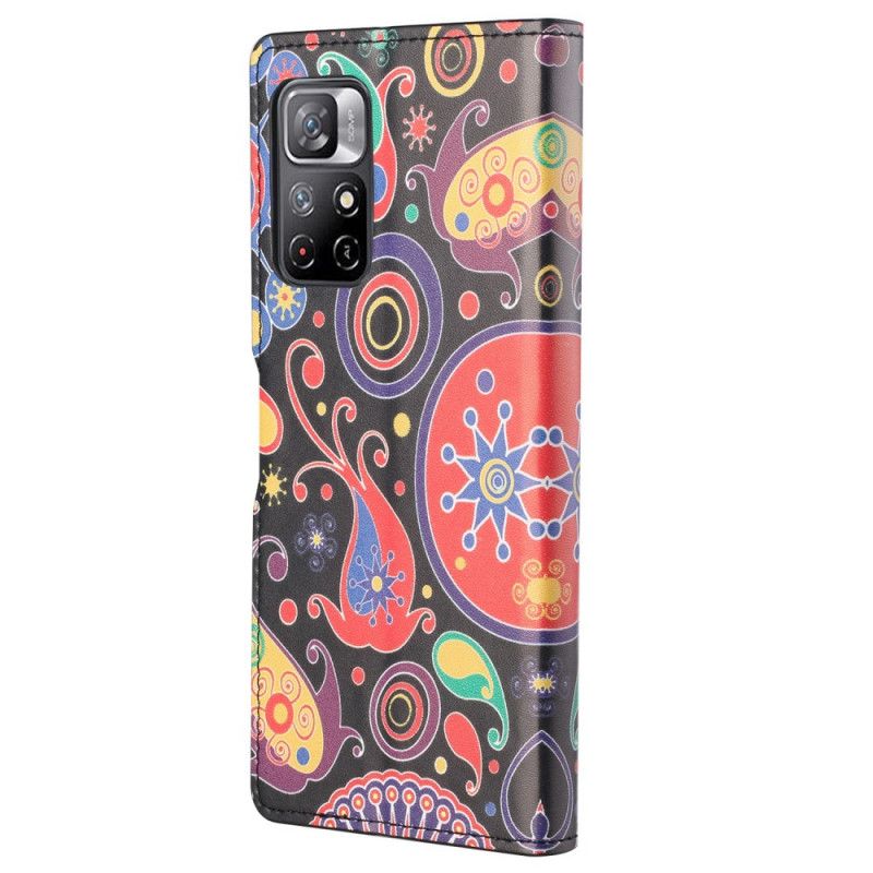 Flip Kotelot Xiaomi Redmi Note 11 / Poco M4 Pro 5g Design Galaxy