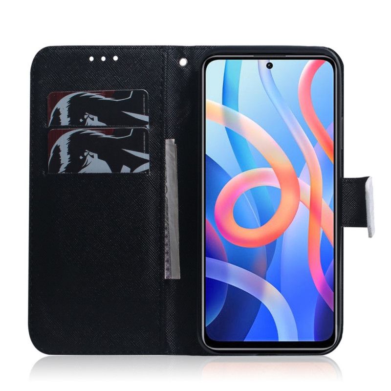 Flip Kotelot Xiaomi Redmi Note 11 / Poco M4 Pro 5g Dreaming Lion Suojakuori