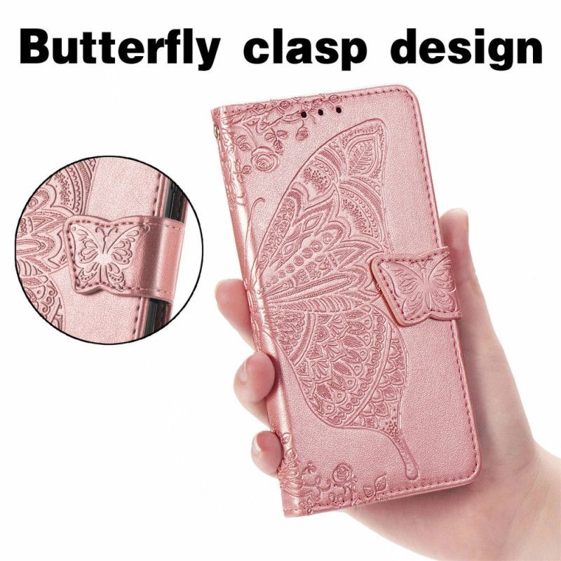 Flip Kotelot Xiaomi Redmi Note 11 / Poco M4 Pro 5g Half Butterflies