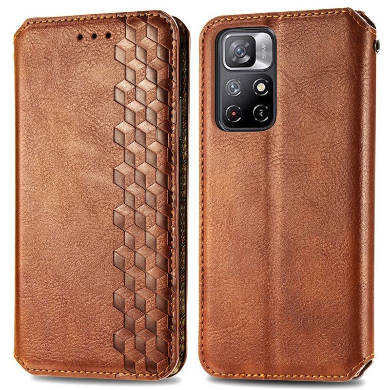 Flip Kotelot Xiaomi Redmi Note 11 / Poco M4 Pro 5g Leather Effect Diamond Texture