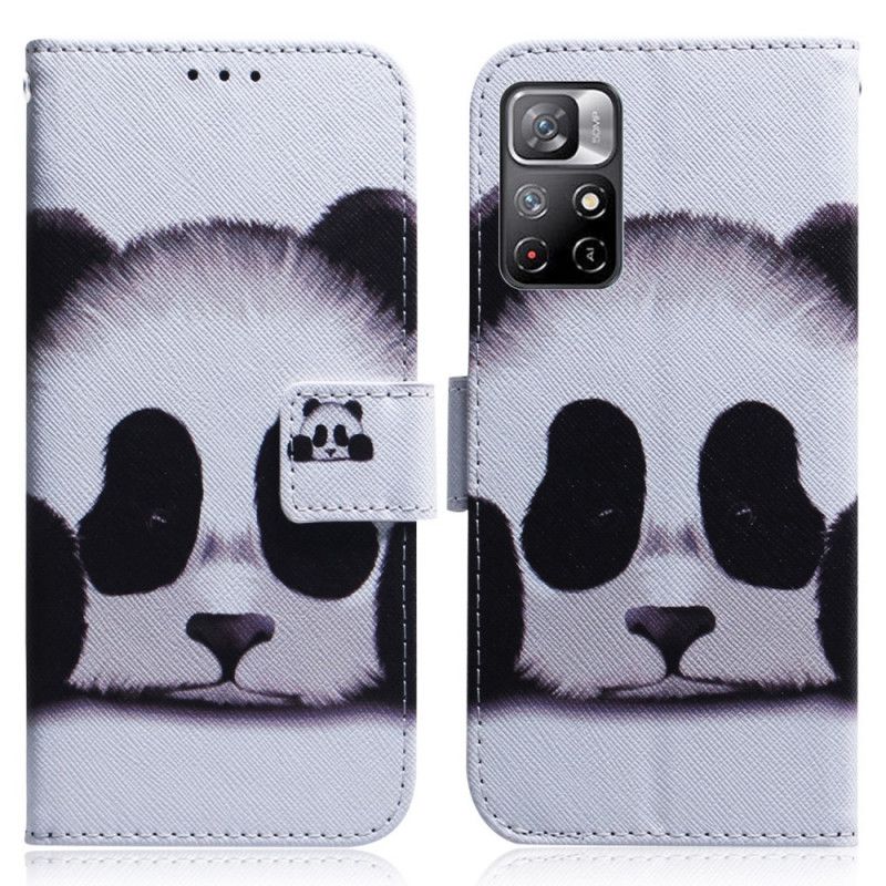 Flip Kotelot Xiaomi Redmi Note 11 / Poco M4 Pro 5g Panda Face