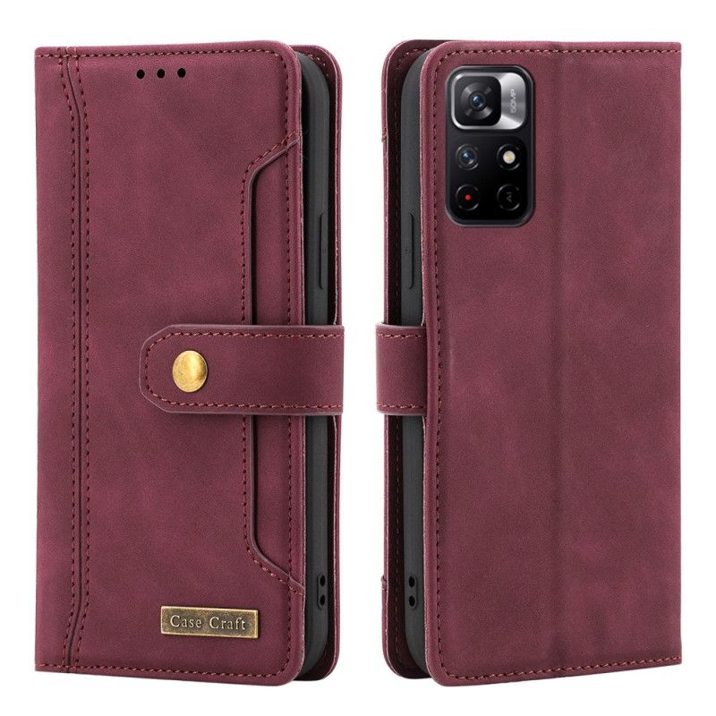 Flip Kotelot Xiaomi Redmi Note 11 / Poco M4 Pro 5g Strap Case Craftilla Suojakuori