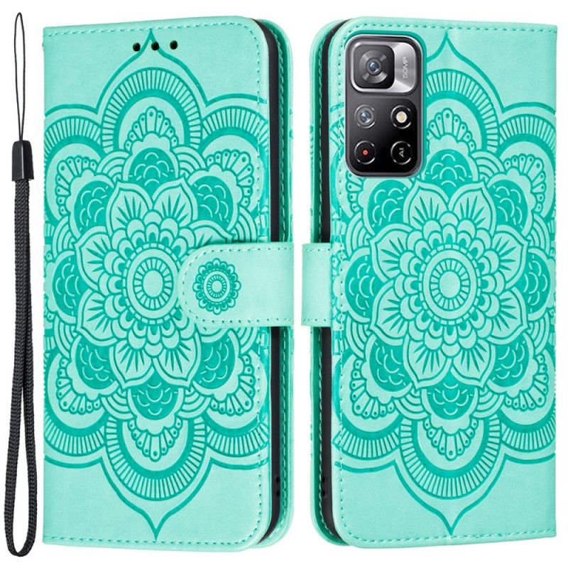 Flip Kotelot Xiaomi Redmi Note 11 / Poco M4 Pro 5g Täysi Mandala