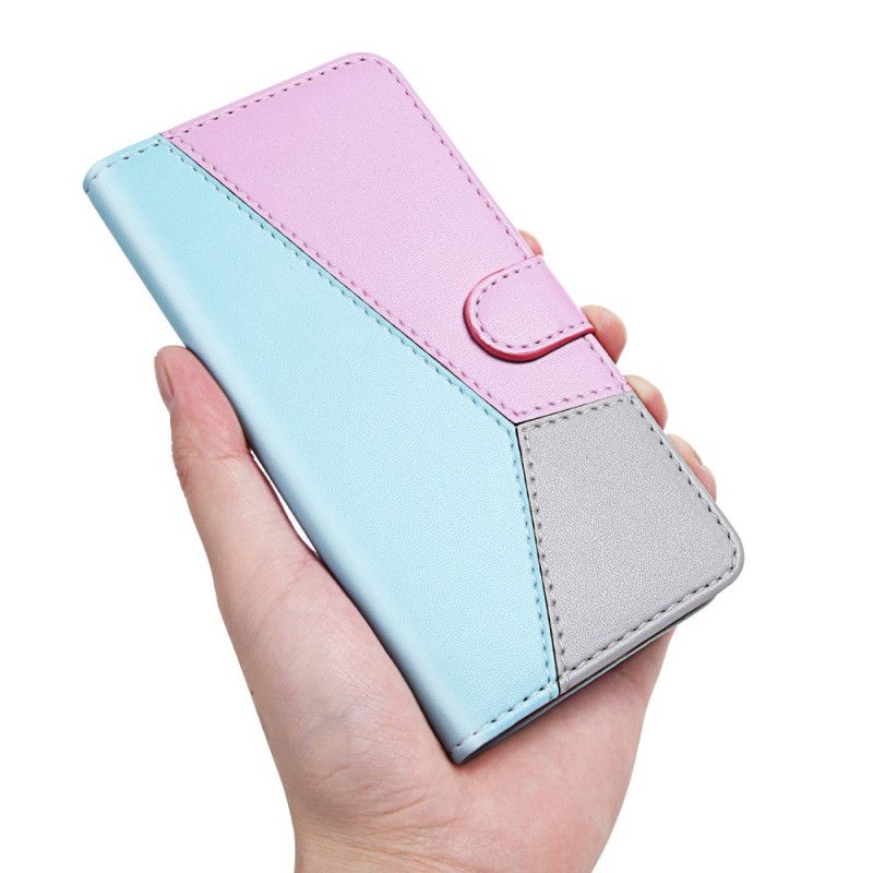 Flip Kotelot Xiaomi Redmi Note 11 / Poco M4 Pro 5g Tricolor Leather Effect