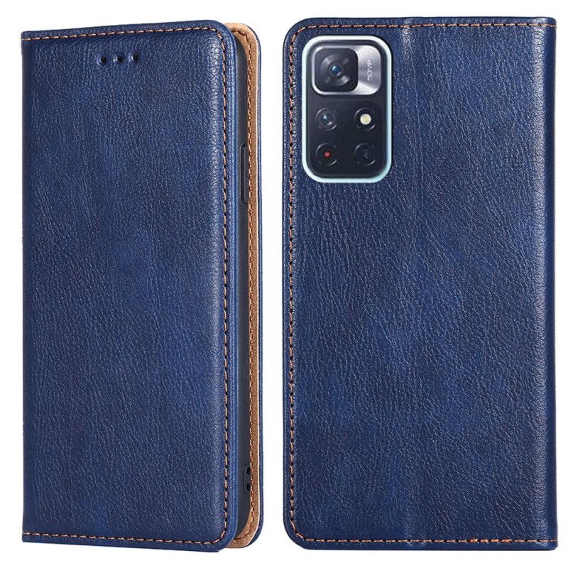 Flip Kotelot Xiaomi Redmi Note 11 / Poco M4 Pro 5g Vintage Leather Style Suojakuori