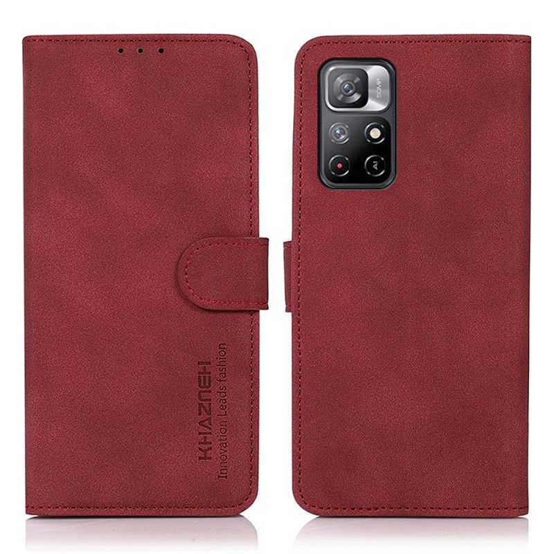 Kotelot Xiaomi Redmi Note 11 / Poco M4 Pro 5g Leather Effect Fashion Khazneh