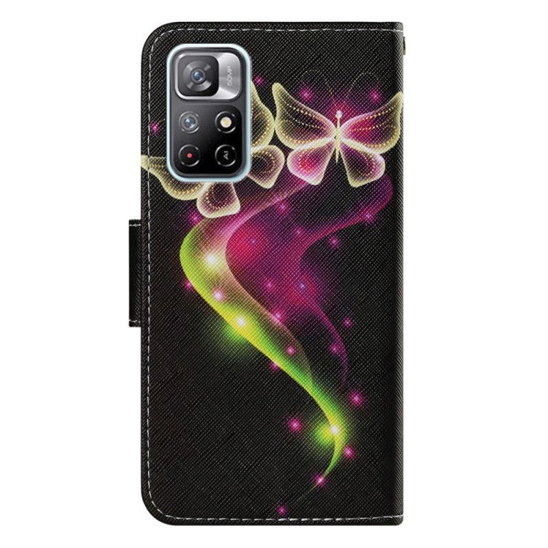 Kotelot Xiaomi Redmi Note 11 / Poco M4 Pro 5g Magic Butterflies