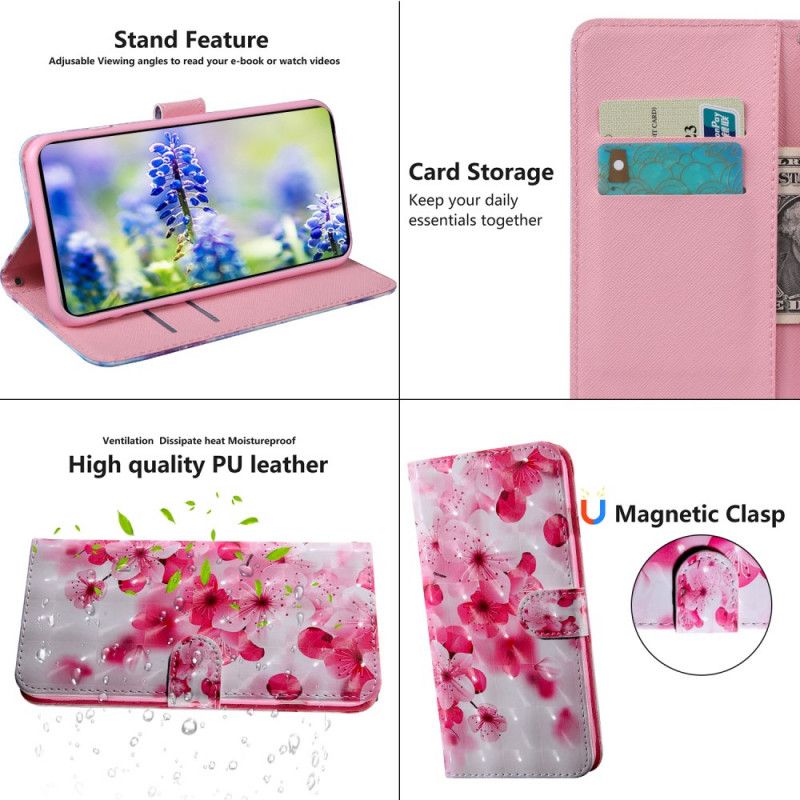 Kotelot Xiaomi Redmi Note 11 / Poco M4 Pro 5g Pink Flowers