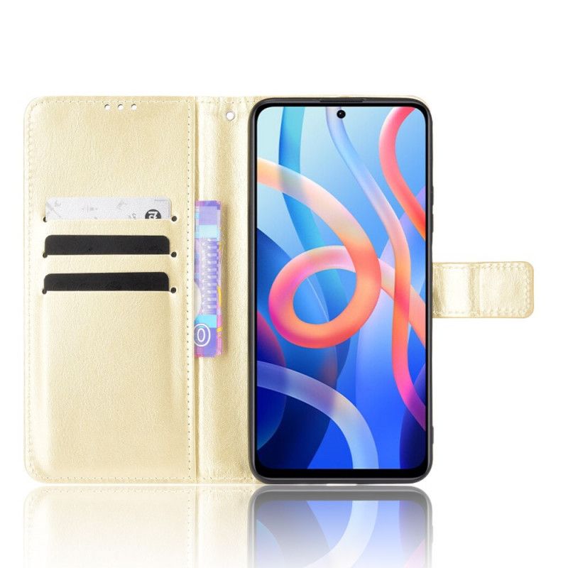 Kotelot Xiaomi Redmi Note 11 / Poco M4 Pro 5g Puhelinkuoret Flashy Faux Leather