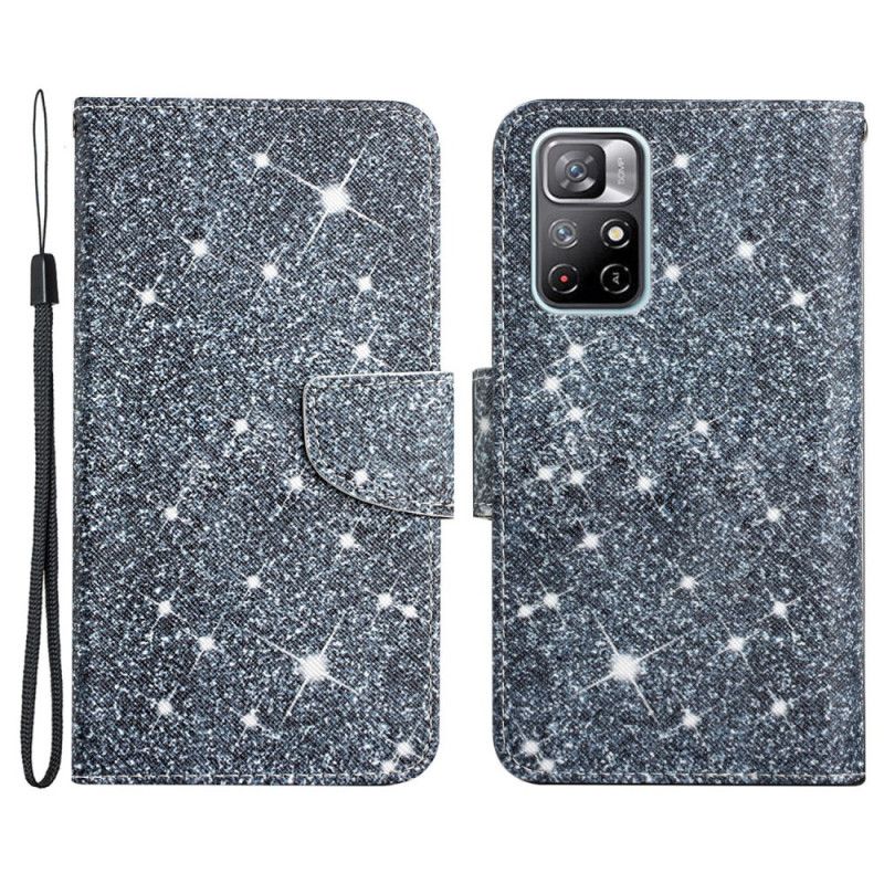 Kotelot Xiaomi Redmi Note 11 / Poco M4 Pro 5g Puhelinkuoret Glitter Strappy