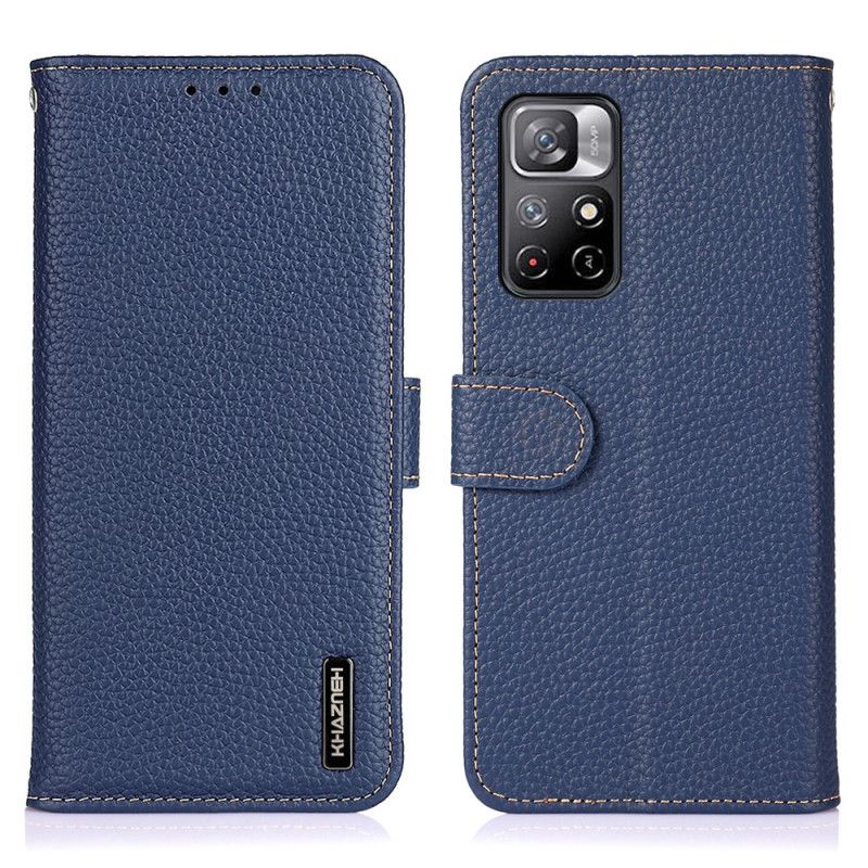 Kotelot Xiaomi Redmi Note 11 / Poco M4 Pro 5g Puhelinkuoret Khazneh Lychee Leather