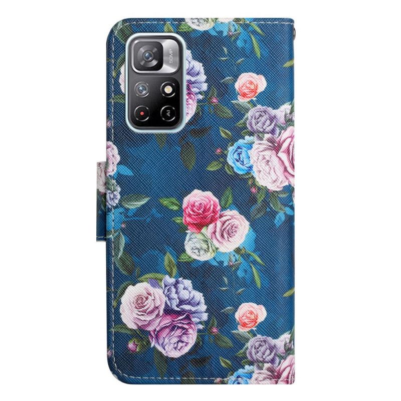 Kotelot Xiaomi Redmi Note 11 / Poco M4 Pro 5g Puhelinkuoret Liberty Royal Flowers