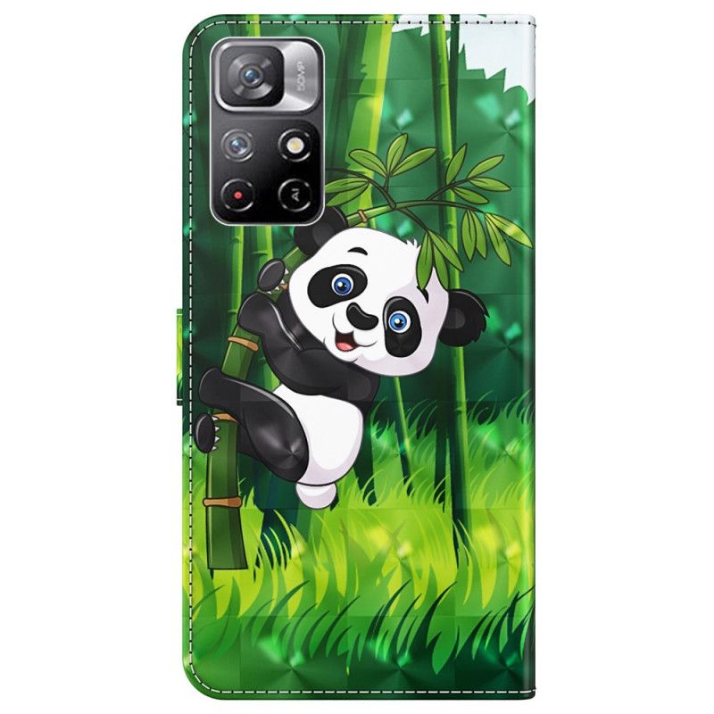 Kotelot Xiaomi Redmi Note 11 / Poco M4 Pro 5g Puhelinkuoret Panda Ja Bambu