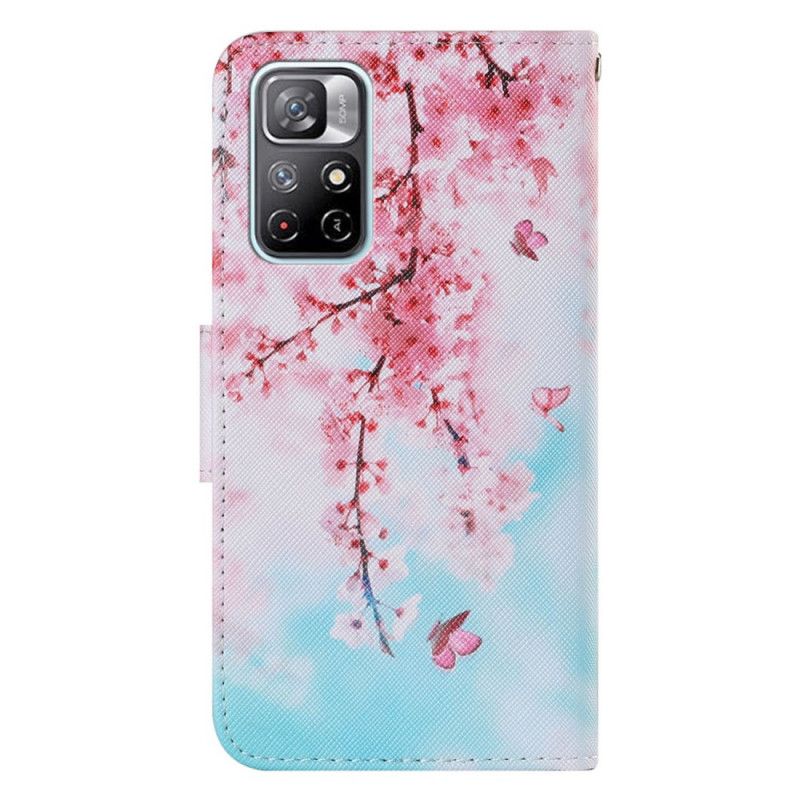 Kotelot Xiaomi Redmi Note 11 / Poco M4 Pro 5g Puhelinkuoret Red Thong Branches