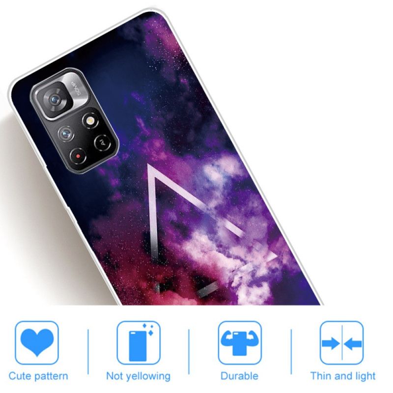 Kuori Case Xiaomi Redmi Note 11 / Poco M4 Pro 5g Puhelinkuoret Joustava Geometria