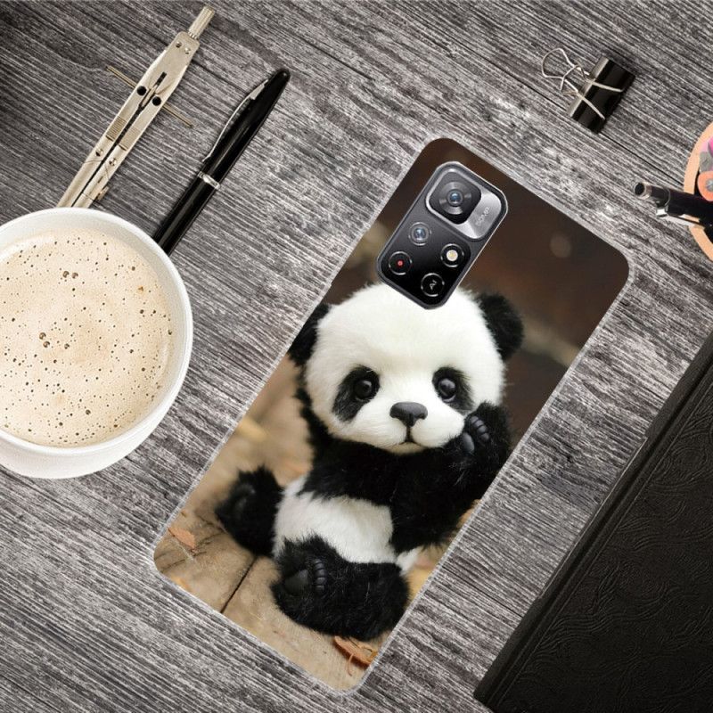 Kuori Case Xiaomi Redmi Note 11 / Poco M4 Pro 5g Puhelinkuoret Joustava Panda