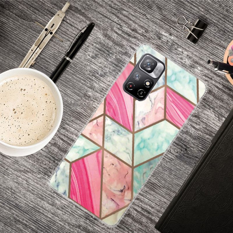 Kuori Case Xiaomi Redmi Note 11 / Poco M4 Pro 5g Puhelinkuoret Premium Marble