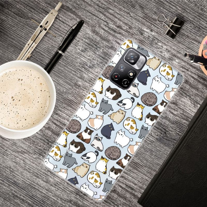 Kuori Case Xiaomi Redmi Note 11 / Poco M4 Pro 5g Puhelinkuoret Top Cats