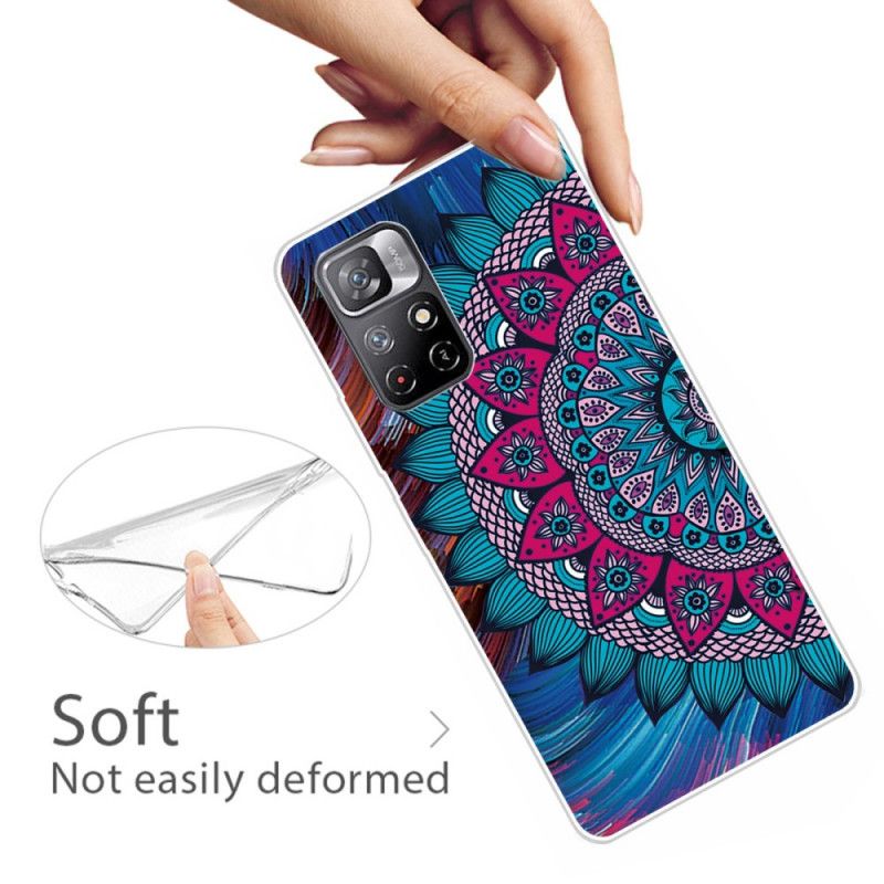 Kuori Case Xiaomi Redmi Note 11 / Poco M4 Pro 5g Puhelinkuoret Värikäs Mandala