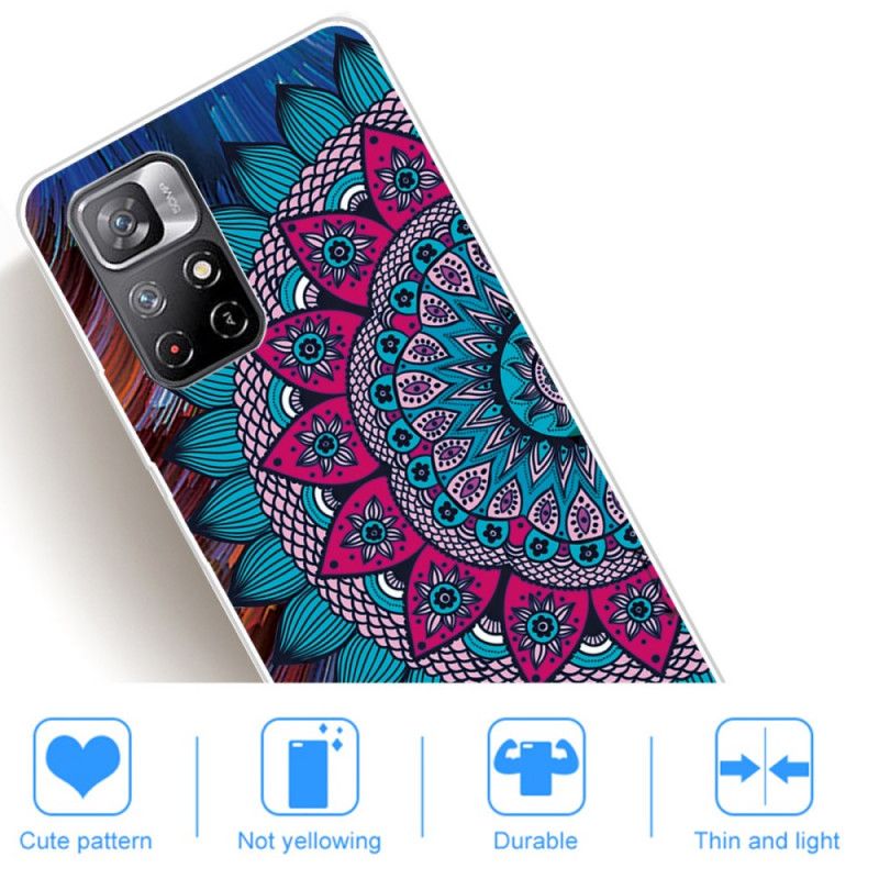 Kuori Case Xiaomi Redmi Note 11 / Poco M4 Pro 5g Puhelinkuoret Värikäs Mandala