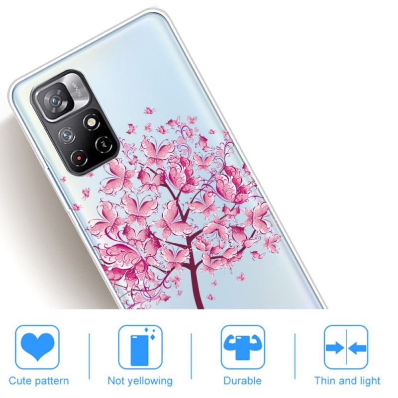 Kuori Xiaomi Redmi Note 11 / Poco M4 Pro 5g Butterfly Tree