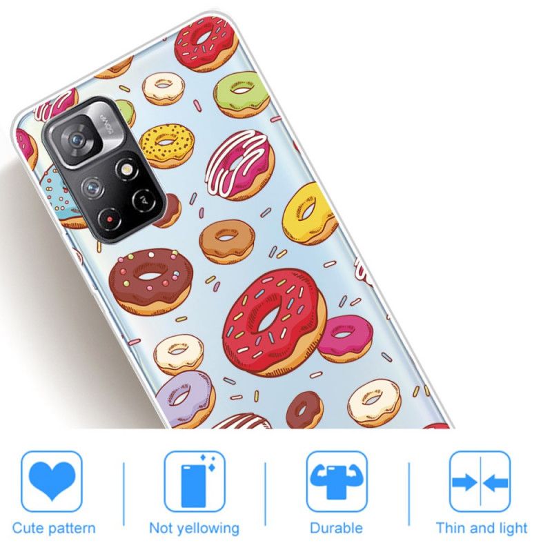 Kuori Xiaomi Redmi Note 11 / Poco M4 Pro 5g Love Donuts Suojakuori