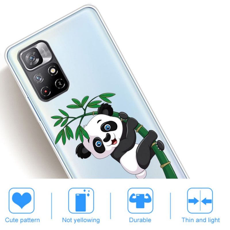 Kuori Xiaomi Redmi Note 11 / Poco M4 Pro 5g Panda On Bamboo Suojakuori