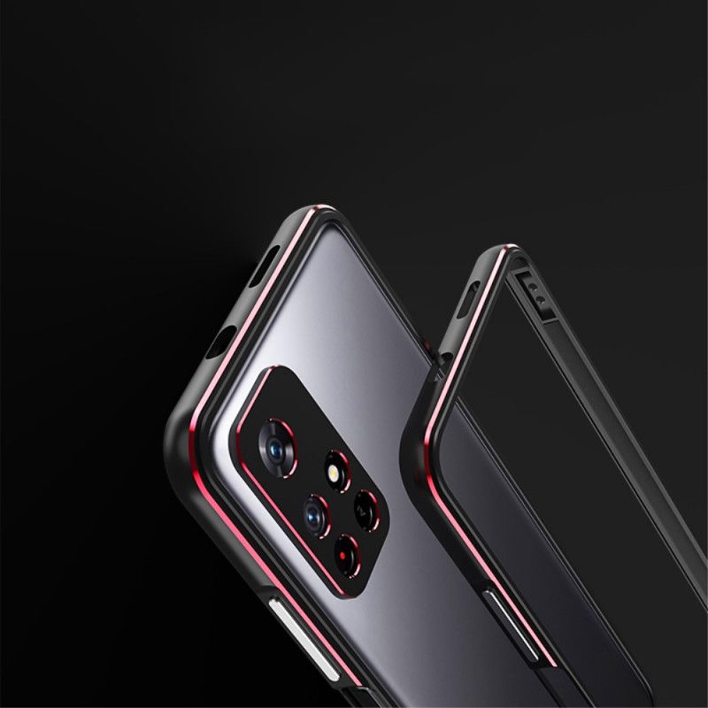 Kuori Xiaomi Redmi Note 11 / Poco M4 Pro 5g Puskurin Kehys Ja Takavalokuvamoduulin Suojaus