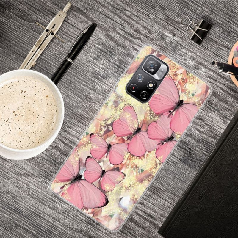 Kuori Xiaomi Redmi Note 11 / Poco M4 Pro 5g Royal Butterflies