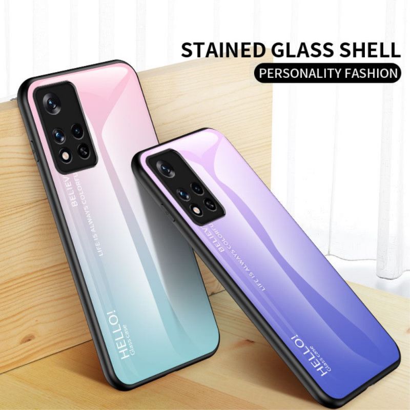 Kuori Xiaomi Redmi Note 11 / Poco M4 Pro 5g Tempered Glass Hei