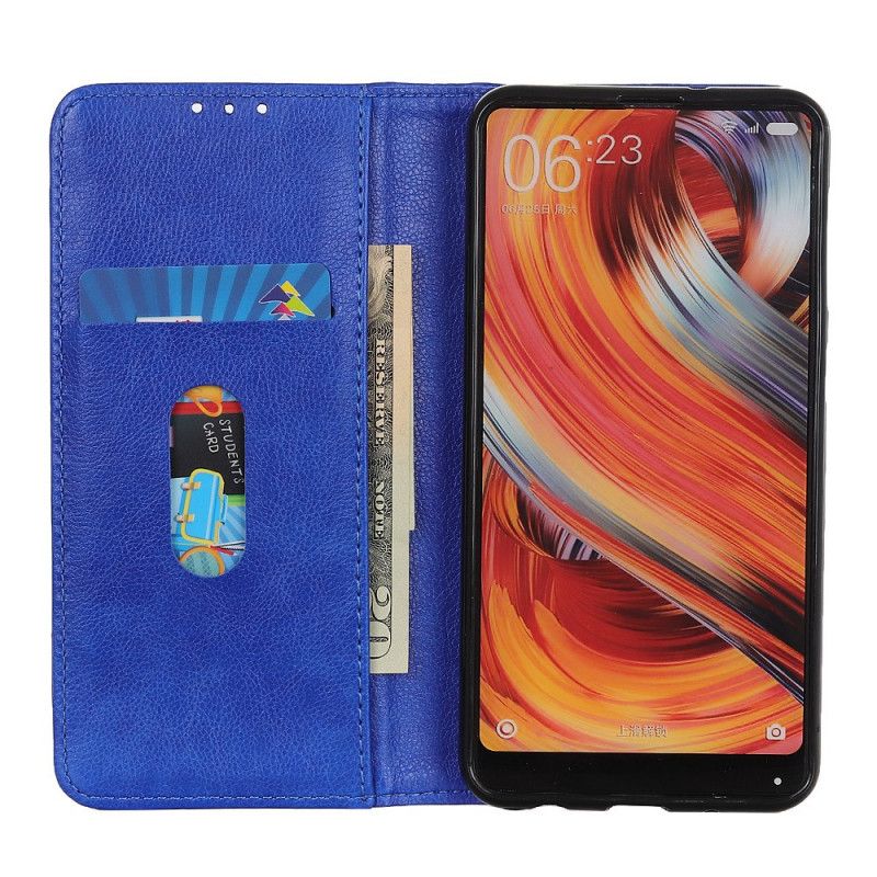 Nahkakuori Flip Kotelot Xiaomi Redmi Note 11 / Poco M4 Pro 5g Puhelinkuoret Elegance Haljattu Litsi-nahka