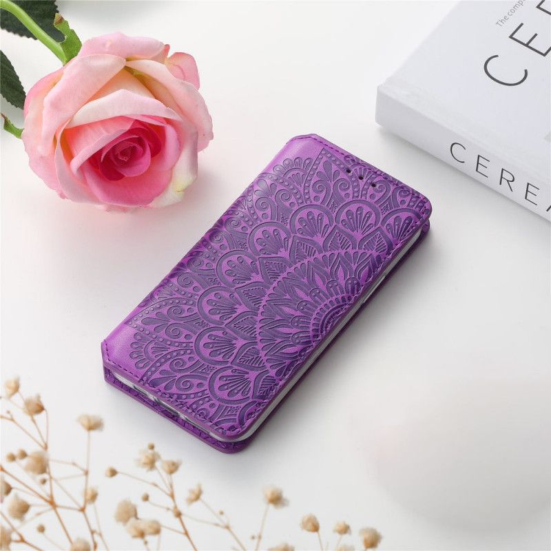 Nahkakuori Flip Kotelot Xiaomi Redmi Note 11 / Poco M4 Pro 5g Puhelinkuoret Mandala