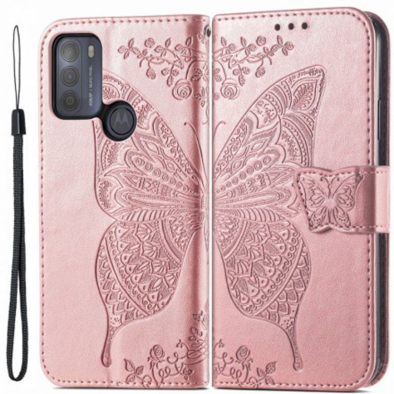 Flip Kotelot Moto G50 Half Butterfly