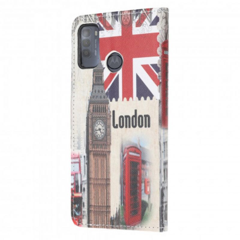 Flip Kotelot Moto G50 London Life