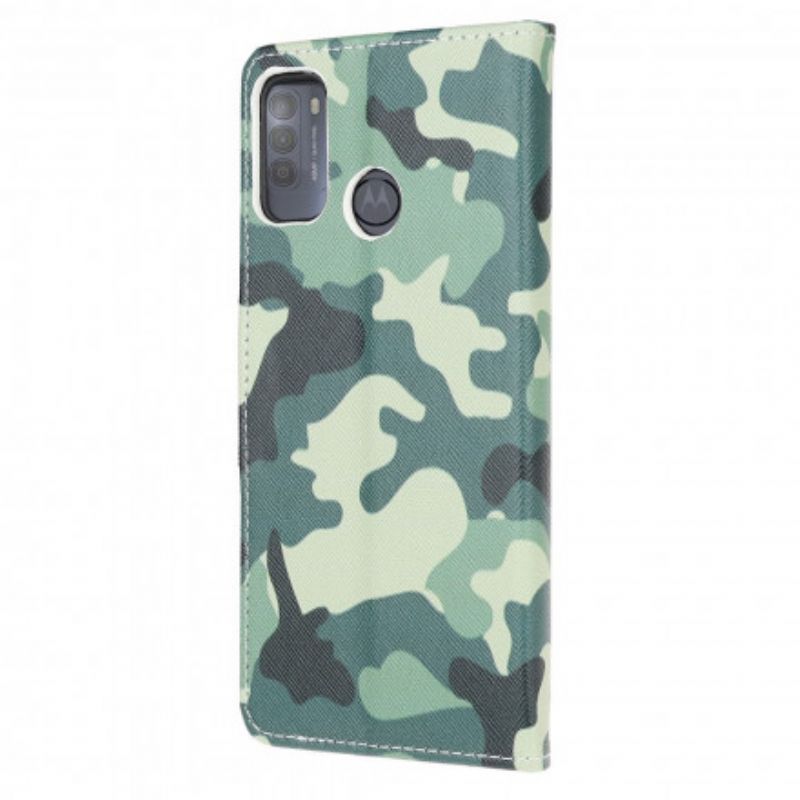 Flip Kotelot Moto G50 Military Camouflage