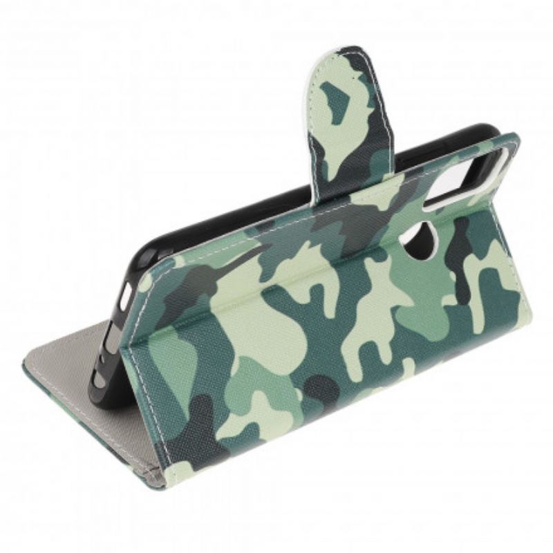 Flip Kotelot Moto G50 Military Camouflage