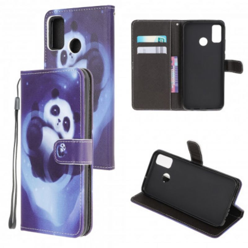 Flip Kotelot Moto G50 Panda Space Strappy